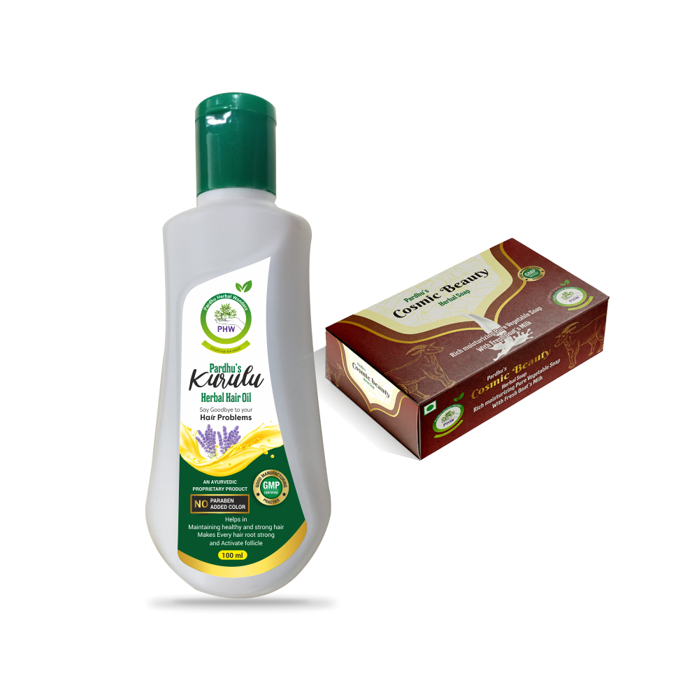 Pardhu's - Hair Oil 100ml & Beauty Soap 90g