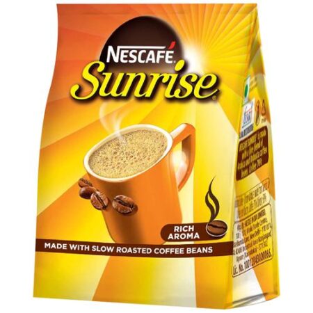 Nescafe Sunrise Instant Coffee - Chicory Mix, Rich In Aroma & Flavour, 100 g Pouch